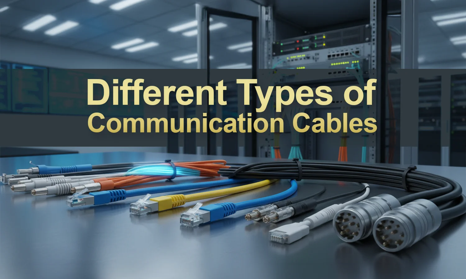 types of communication cables